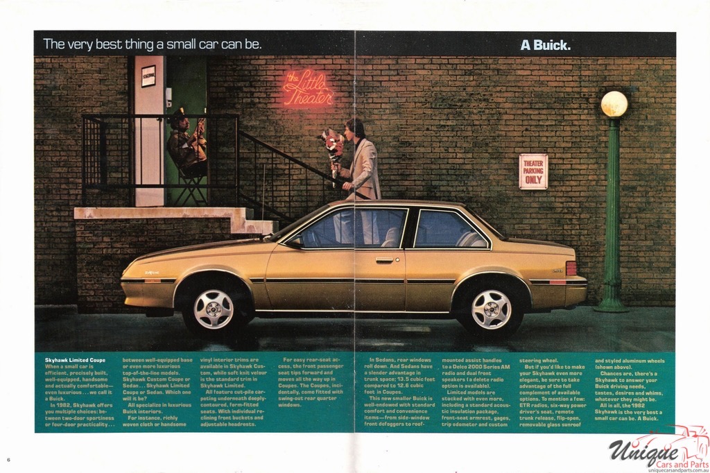1982 Buick Skyhawk Brochure Page 7
